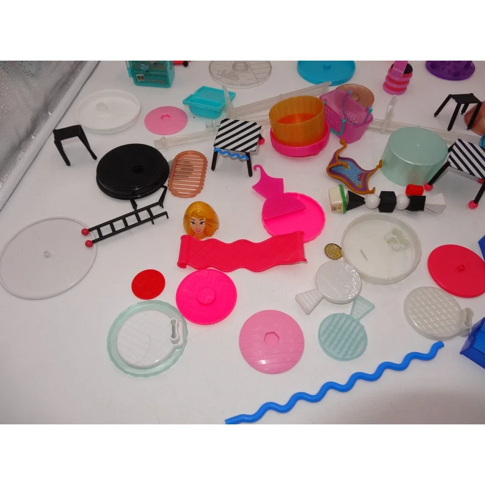 LOL Surprise Doll Furniture and Accessories Mixed Lot Multicolor Plastic Playset